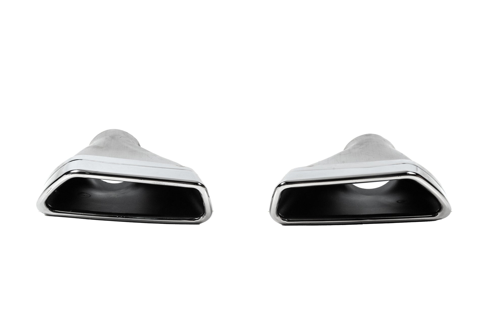 M-Performance Silver Exhaust Tips (2 pcs) for BMW 5 Series G30/G31 2017-2023 - image 1