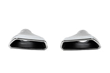 M-Performance Silver Exhaust Tips (2 pcs) for BMW 5 Series G30/G31 2017-2023 - image 1