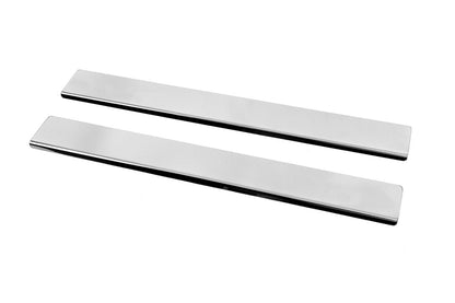 Door sill covers (2 pcs, steel, without logo) for Citroen Jumpy 2007-2017 - image 2