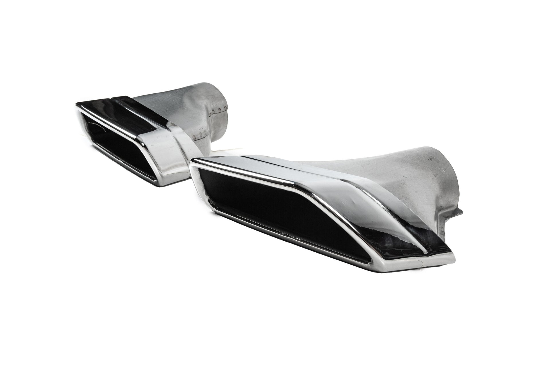Exhaust tips in M-Tech style (for 2021+) for BMW 5 Series G30/31 2017-2023 - image 2
