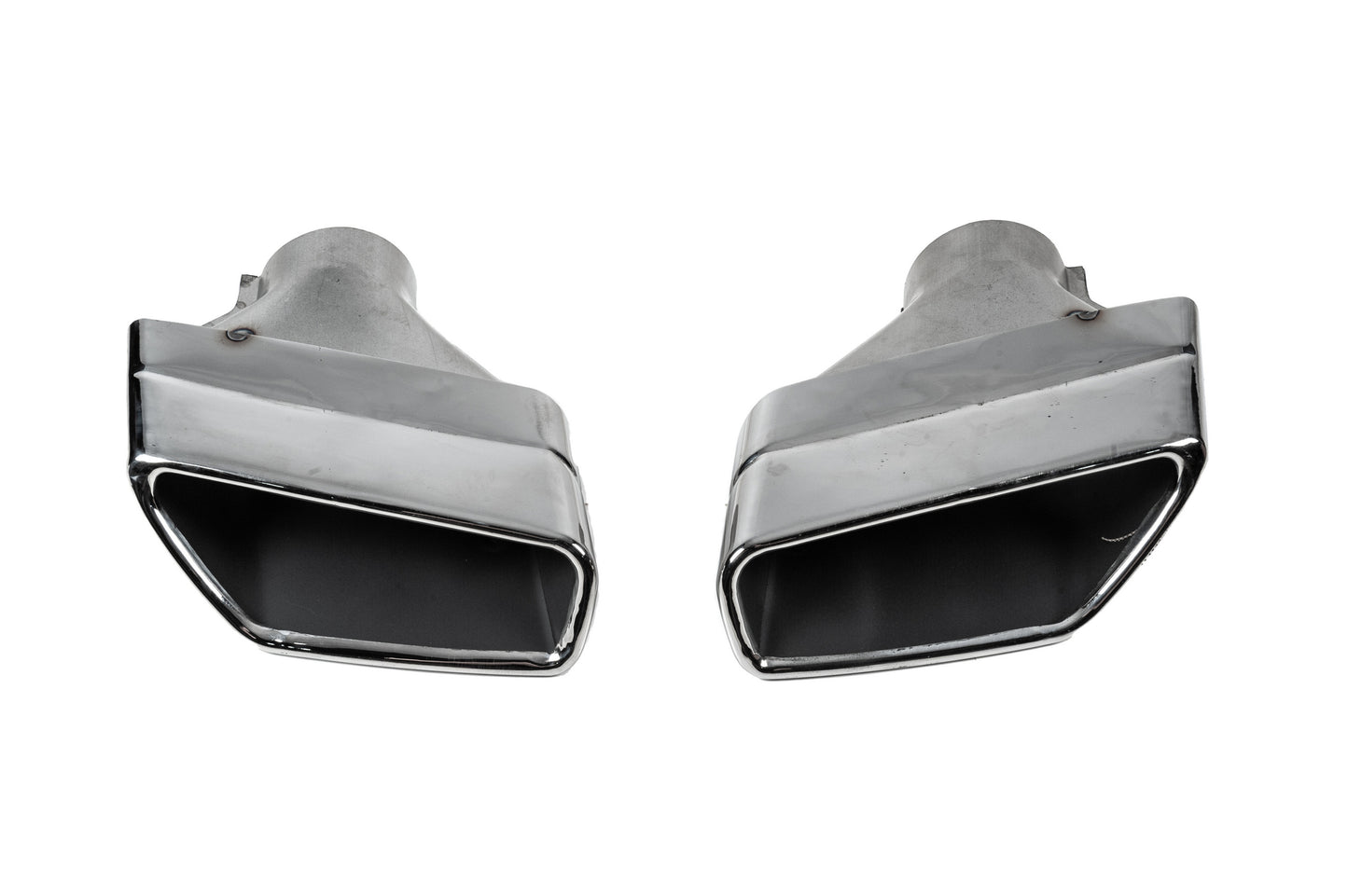 M-Performance Silver Exhaust Tips (2 pcs) for BMW 5 Series G30/G31 2017-2023 - image 4