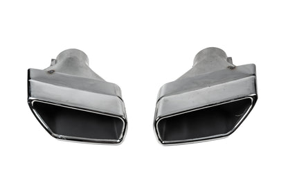 M-Performance Silver Exhaust Tips (2 pcs) for BMW 5 Series G30/G31 2017-2023 - image 4