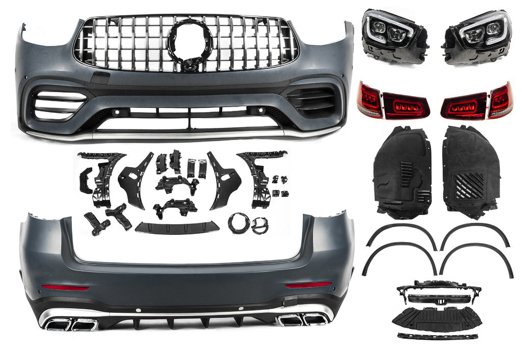 Facelift Kit to GLC63 2022 for Mercedes GLC X253 2015-2022 - image 2
