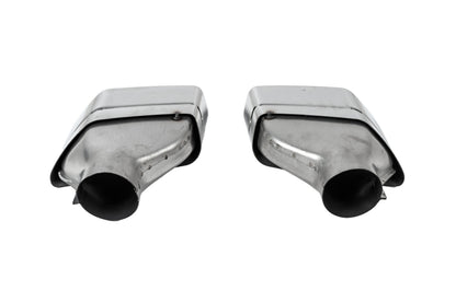 M-Performance Silver Exhaust Tips (2 pcs) for BMW 5 Series G30/G31 2017-2023 - image 5