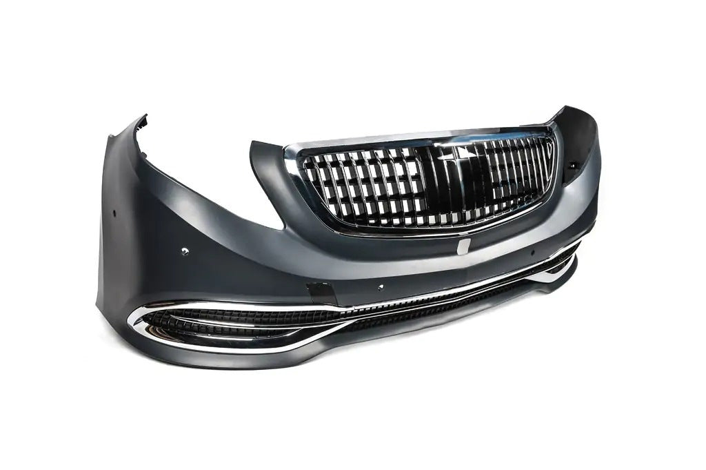 Maybach front bumper assembled for Mercedes Vito / V-class W447 2014↗ year - image 3