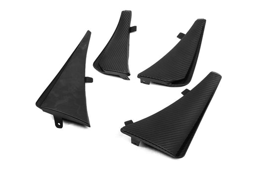 Premium Mud Flaps (4 pcs) for Chevrolet Corvette C8 2019- - image 2