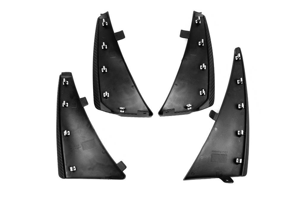 Mudguards (4 pcs) for Chevrolet Corvette C8 2019- - Reelken Auto