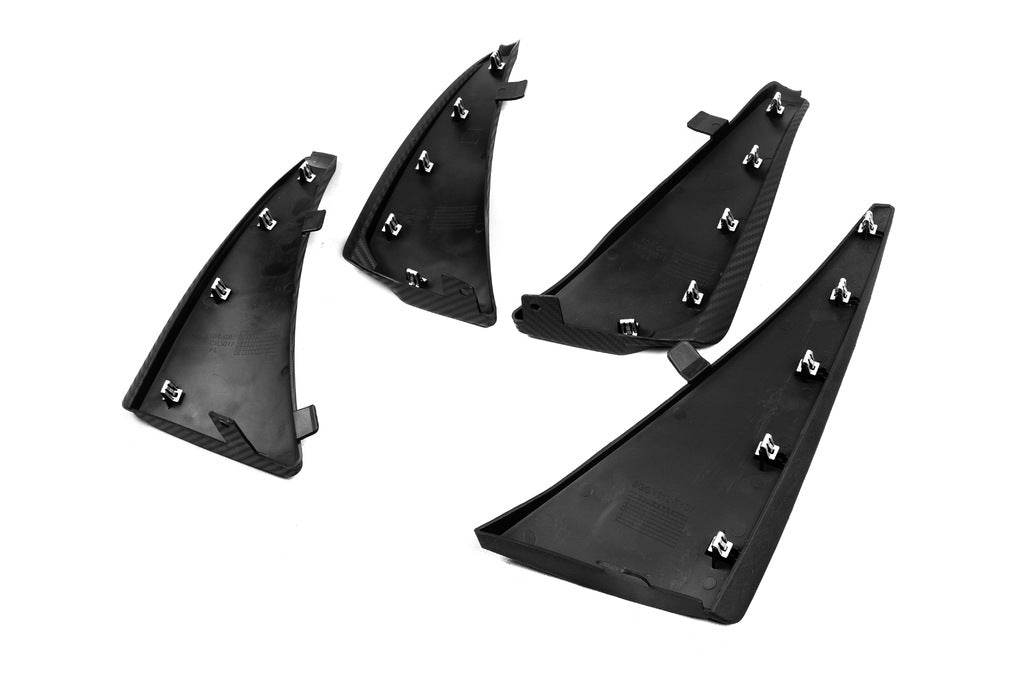 Mudguards (4 pcs) for Chevrolet Corvette C8 2019- - Reelken Auto