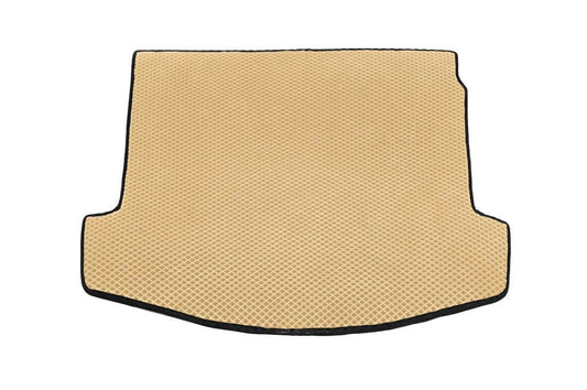 Trunk mat SW (EVA, Beige) for Renault Megane II 2004-2009 - Reelken Auto