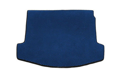 Trunk mat SW (EVA, Blue) for Renault Megane II 2004-2009 - Reelken Auto