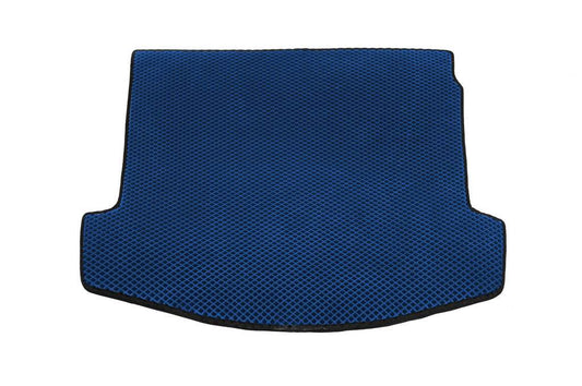 Trunk mat SW (EVA, Blue) for Renault Megane II 2004-2009 - Reelken Auto