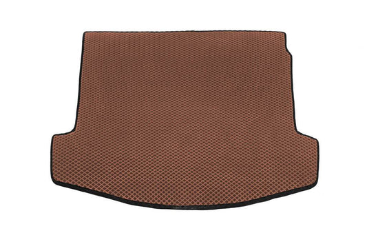 Trunk mat SW (EVA, Brown) for Renault Megane II 2004-2009 - Reelken Auto