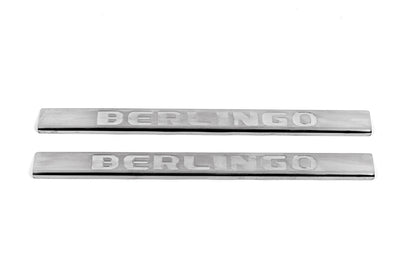 Door sills Carmos V2 (stainless) for Citroen Berlingo 2008-2018 - image 2