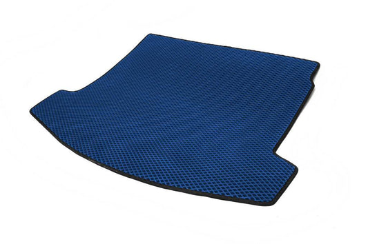 Trunk mat SW (EVA, Blue) for Renault Megane II 2004-2009 - Reelken Auto
