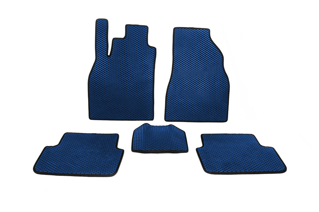 EVA Floor Mats (Blue) for Renault Megane II 2004-2009 - image 1