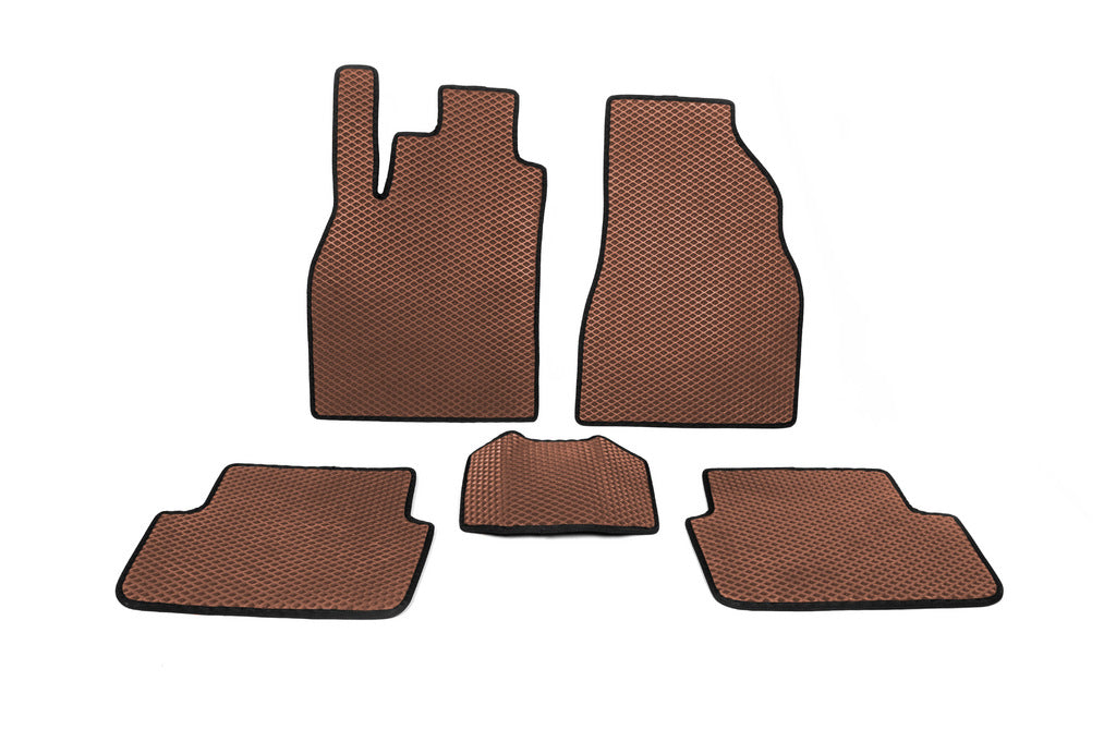 EVA Floor Mats (Brown) for Renault Megane II 2004-2009 - image 1