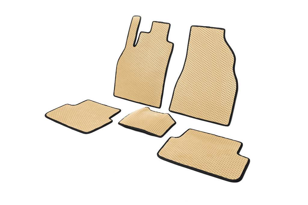 EVA mats (Beige) for Renault Megane II 2004-2009 - Reelken Auto