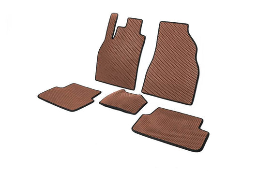 EVA mats (Brown) for Renault Megane II 2004-2009 - Reelken Auto