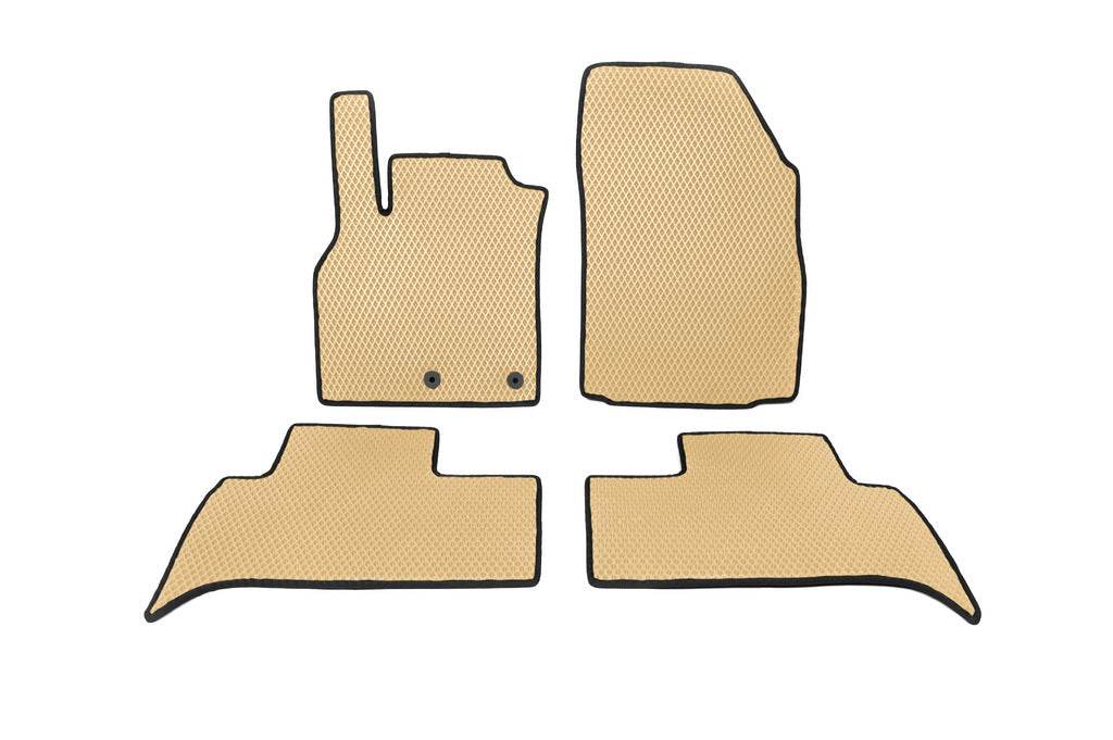 EVA rugs (beige) for Renault Scenic/Grand 2009-2016 - Reelken Auto