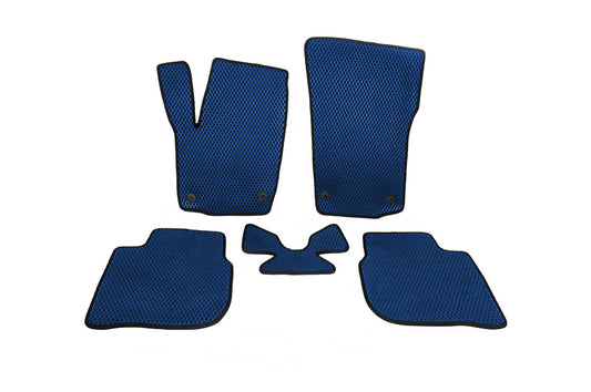 EVA Floor Mats (Blue) for Skoda Rapid 2012-2019 - image 1