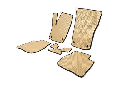 EVA mats (Beige) for Skoda Rapid 2012-2019 - Reelken Auto