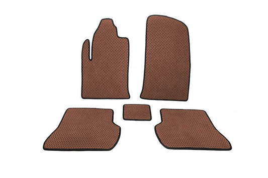 EVA mats (brown) for Ford Fiesta 2002-2008 - Reelken Auto