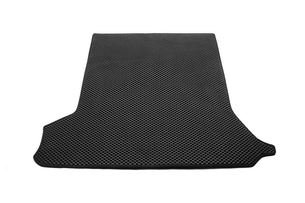 Trunk mat without rear seats (EVA, black) for Toyota Land Cruiser 70 - Reelken Auto