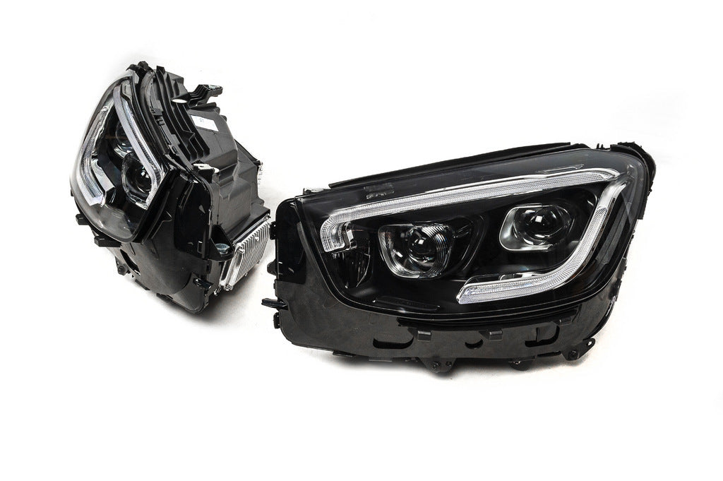 Front Headlights MULTIBEAM LED (2 pcs) for Mercedes GLC coupe C253 2016-2023 - image 3