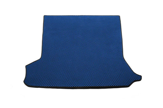 Trunk mat without rear seats (EVA, Blue) for Toyota Land Cruiser 70 - Reelken Auto