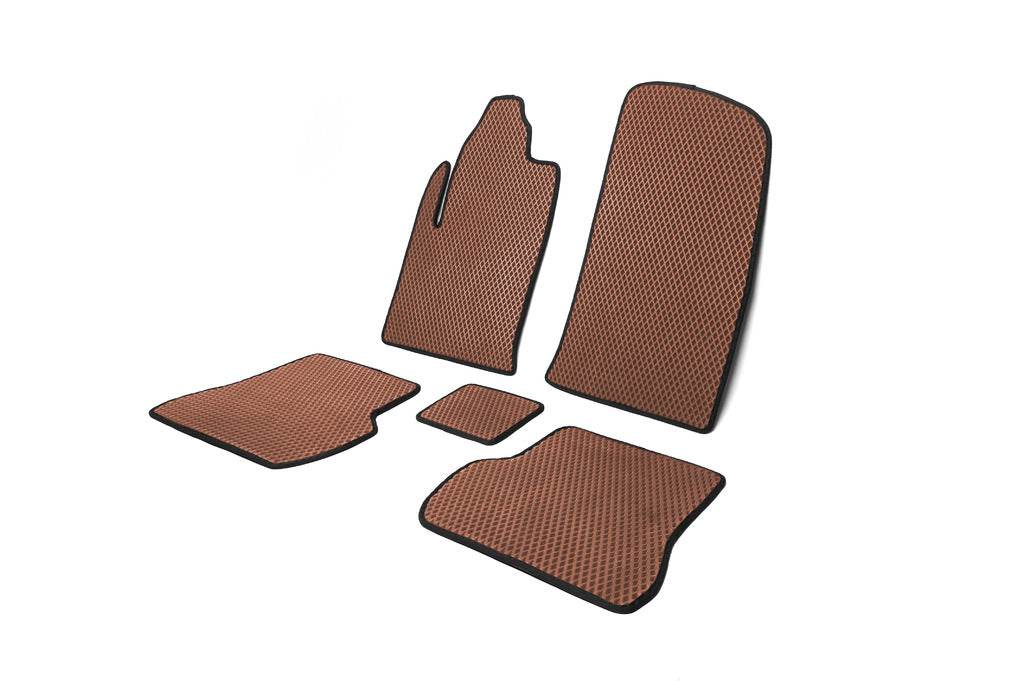 EVA mats (brown) for Ford Fiesta 2002-2008 - Reelken Auto