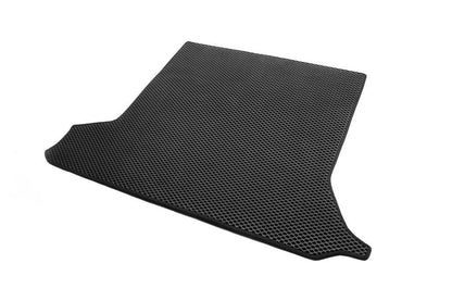 Trunk mat without rear seats (EVA, black) for Toyota Land Cruiser 70 - Reelken Auto