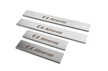 Carmos Door Sill Protectors (4 pcs, Stainless Steel) for Citroen C-4 Aircross 2012-2017 - image 2