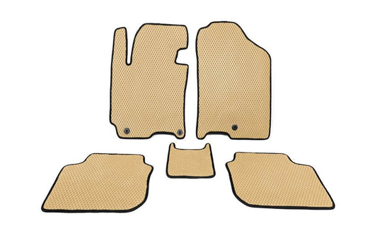 EVA mats (Beige) for Hyundai Elantra (MD/UD) 2011-2015 - Reelken Auto