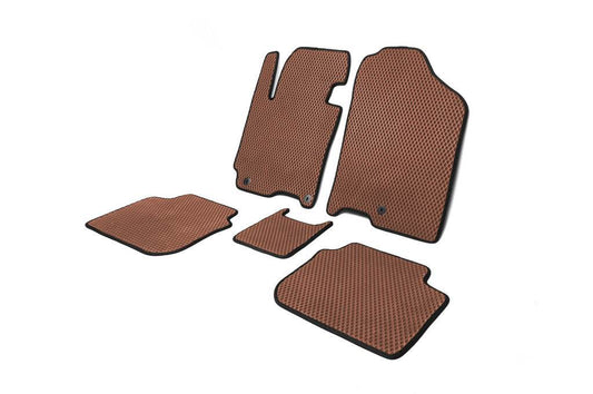 EVA mats (Brown) for Hyundai Elantra (MD/UD) 2011-2015 - Reelken Auto