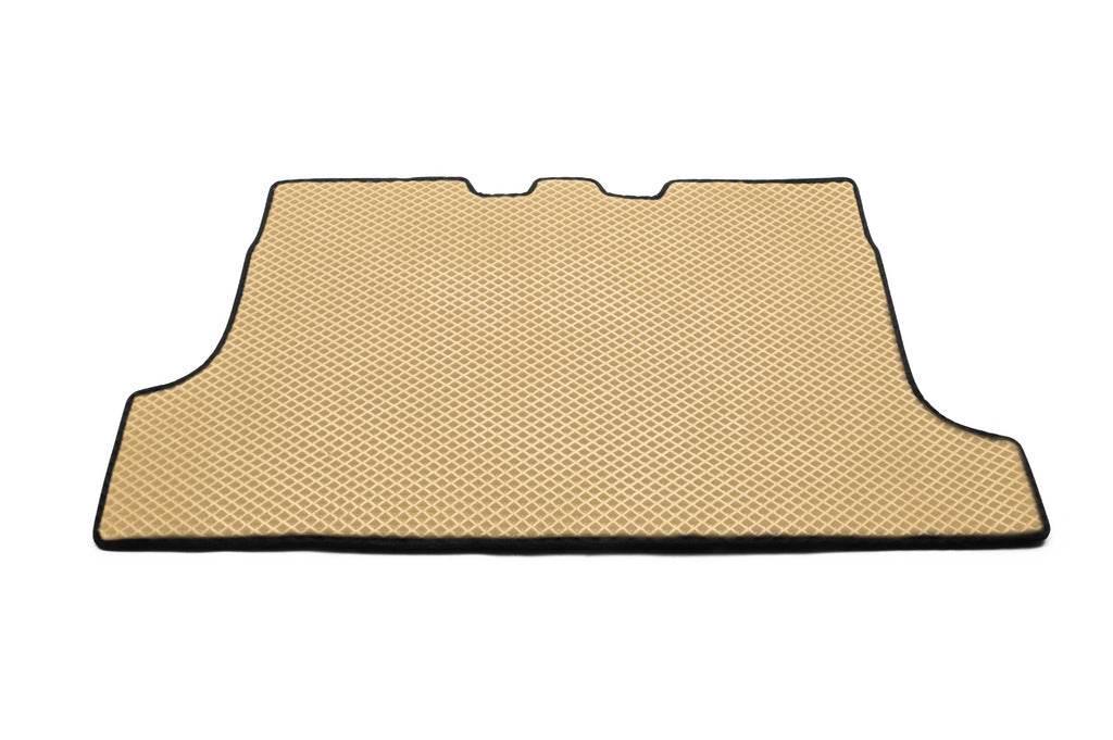 Trunk mat Short (EVA, Beige) for Nissan Patrol Y60 1988-1997 - Reelken Auto