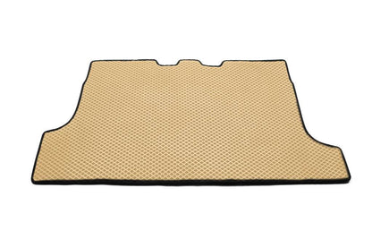 Trunk mat Short (EVA, Beige) for Nissan Patrol Y60 1988-1997 - Reelken Auto