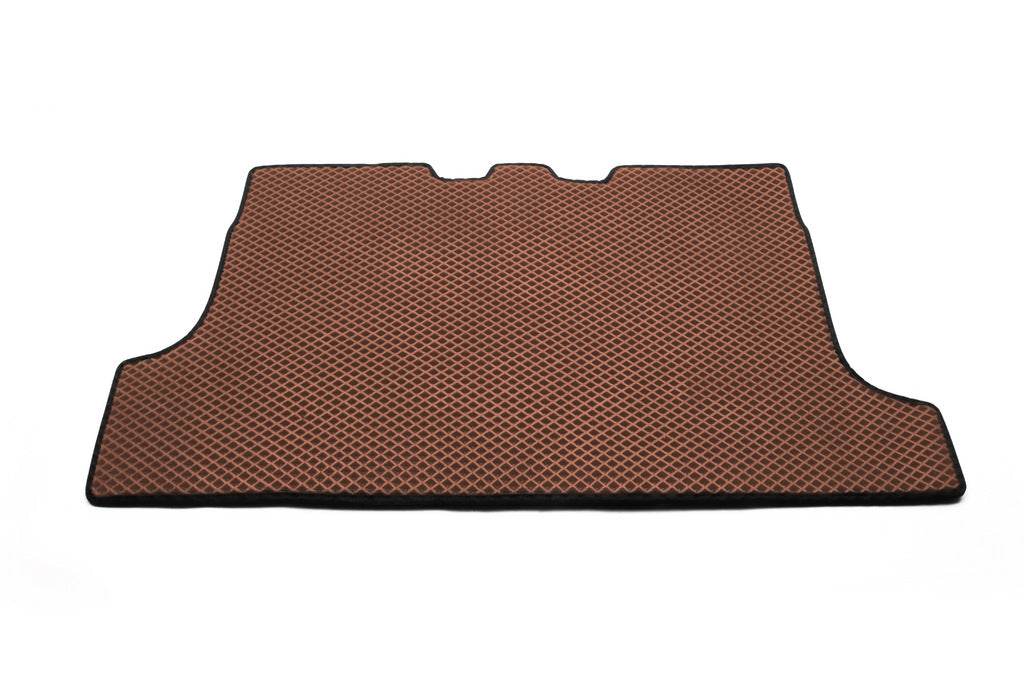 Trunk mat Short (EVA, Brown) for Nissan Patrol Y60 1988-1997 - Reelken Auto
