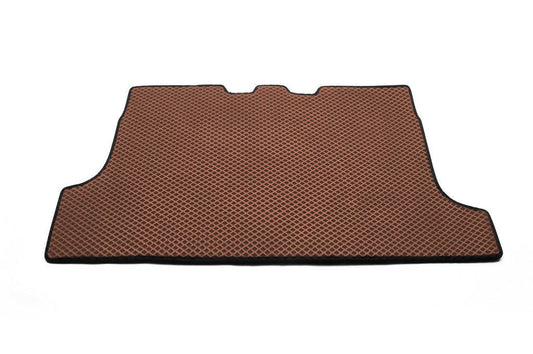 Trunk mat Short (EVA, Brown) for Nissan Patrol Y60 1988-1997 - Reelken Auto