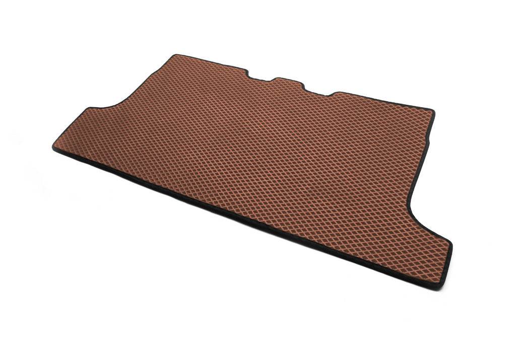 Trunk mat Short (EVA, Brown) for Nissan Patrol Y60 1988-1997 - Reelken Auto