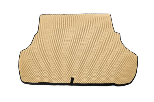 Trunk mat (EVA, Beige) for Mitsubishi Lancer X 2008↗ - Reelken Auto