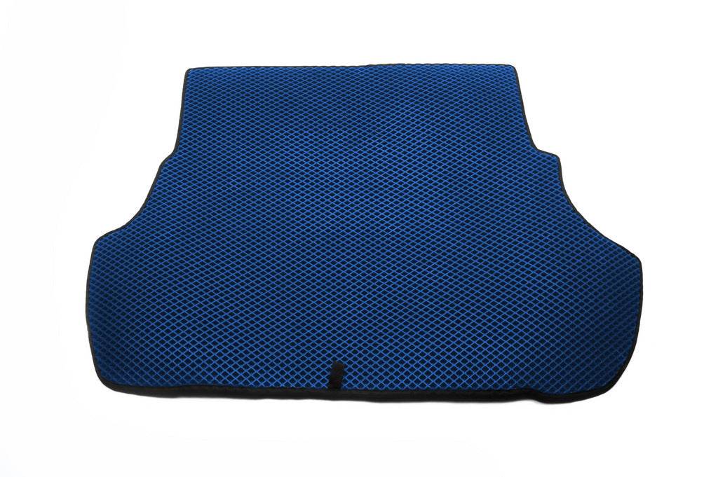 Trunk mat (EVA, Blue) for Mitsubishi Lancer X 2008↗ - Reelken Auto
