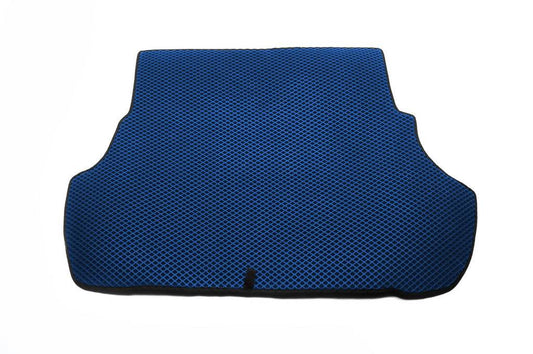 Trunk mat (EVA, Blue) for Mitsubishi Lancer X 2008↗ - Reelken Auto