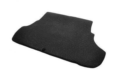 Trunk mat (EVA, black) for Mitsubishi Lancer X 2008↗ - Reelken Auto