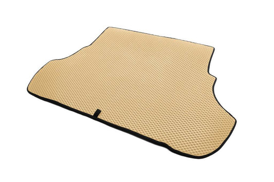 Trunk mat (EVA, Beige) for Mitsubishi Lancer X 2008↗ - Reelken Auto