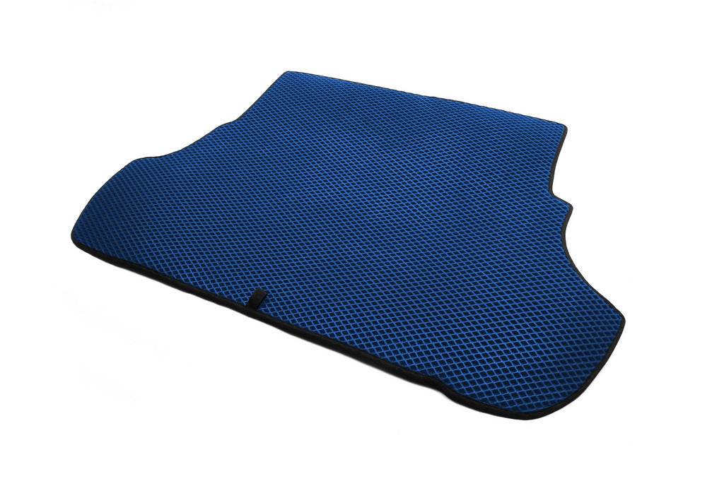 Trunk mat (EVA, Blue) for Mitsubishi Lancer X 2008↗ - Reelken Auto