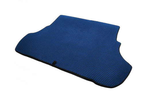 Trunk mat (EVA, Blue) for Mitsubishi Lancer X 2008↗ - Reelken Auto