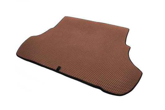 Trunk mat (EVA, Brown) for Mitsubishi Lancer X 2008↗ - Reelken Auto