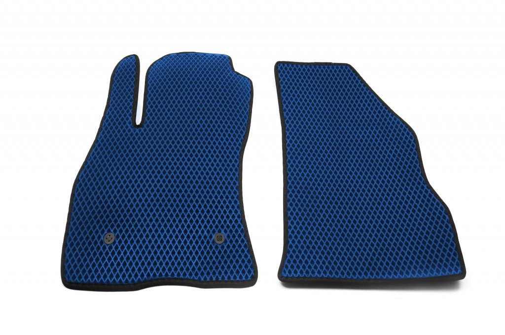 EVA Floor Mats (blue, front) for Opel Combo 2012-2018 - image 1