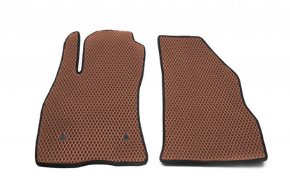EVA Floor Mats (brick red, front) for Fiat Doblo II 2010-2022 - image 4