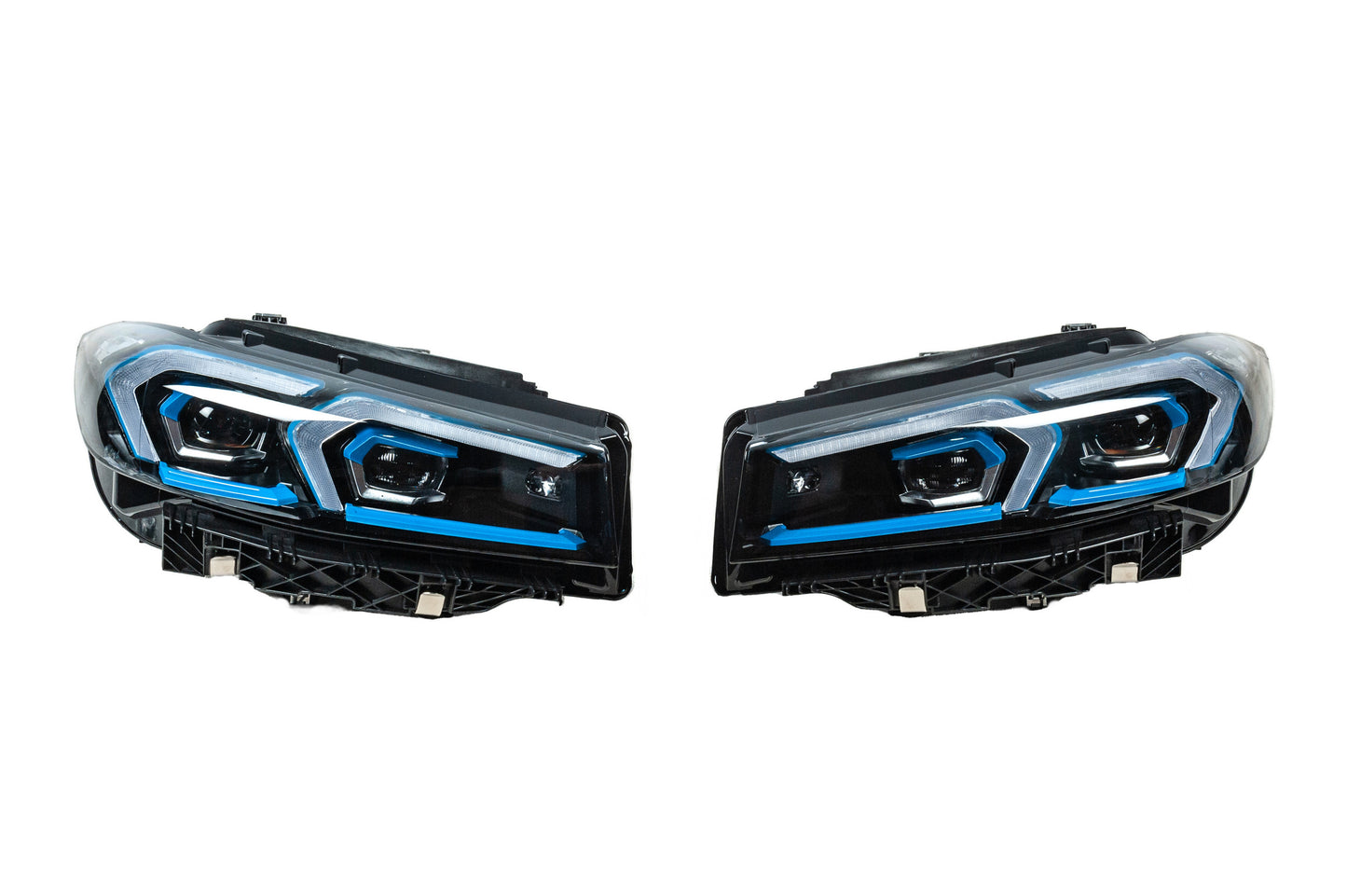 Front Headlights Laser 2023+ (2 pcs) for BMW 3 Series G20/G21 2018- - image 1